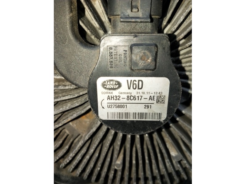 Recambio de electroventilador para land rover range rover sport v6 td s referencia OEM IAM AH328C617AE  2010