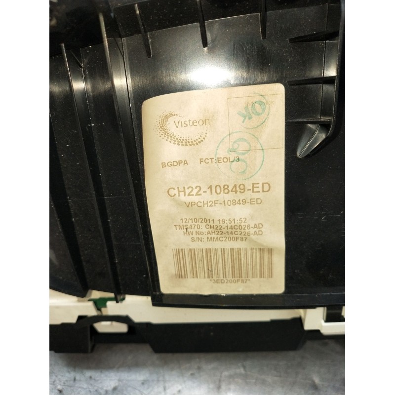 Recambio de cuadro instrumentos para land rover range rover sport v6 td s referencia OEM IAM CH2210849ED VPCH2F10849ED 2010