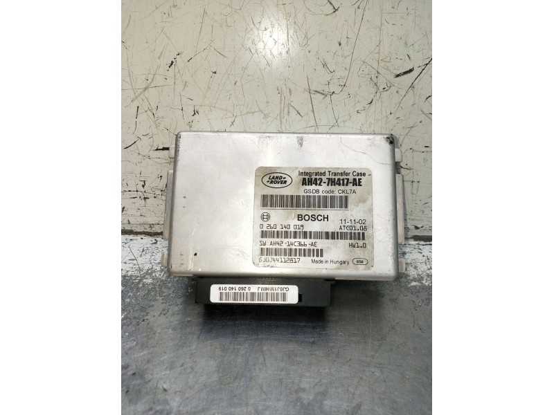 Recambio de centralita cambio automatico para land rover range rover sport v6 td s referencia OEM IAM 0260140019 AH427H417AE 201
