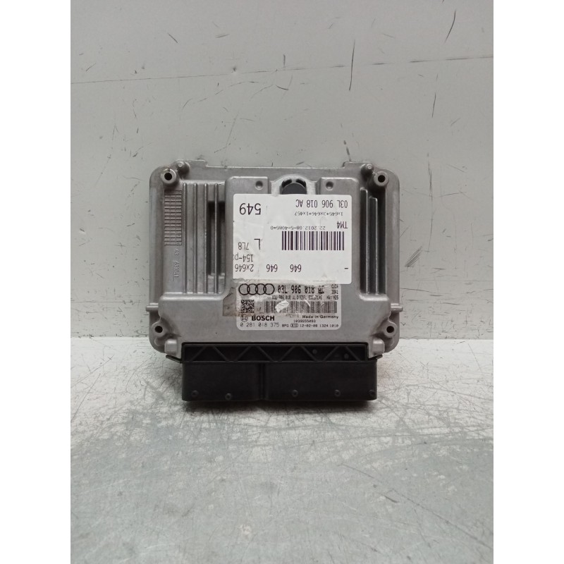 Recambio de centralita motor uce para audi a4 ber. (b8) s line sportpaket / plus referencia OEM IAM 0281018375 03L906018AC EDC17
