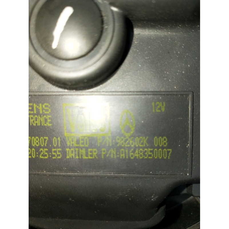Recambio de motor calefaccion para mercedes-benz clase m (w164) ml 350 4-matic (164.186) referencia OEM IAM 982602K A1648350007 