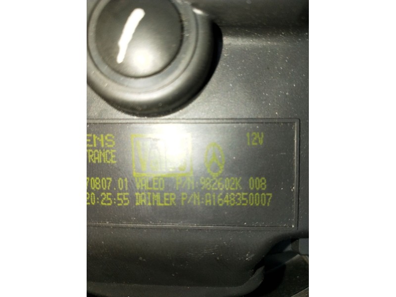 Recambio de motor calefaccion para mercedes-benz clase m (w164) ml 350 4-matic (164.186) referencia OEM IAM 982602K A1648350007 