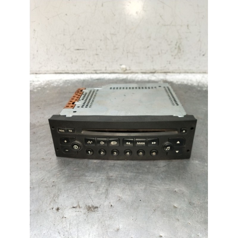 Recambio de sistema audio / radio cd para peugeot 206 hatchback (2a/c) 1.4 hdi eco 70 referencia OEM IAM 96514684  2003
