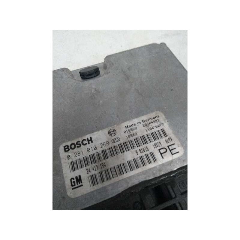 Recambio de centralita motor uce para opel vectra b berlina 2.0 dti referencia OEM IAM 0281010269 24417194 PE