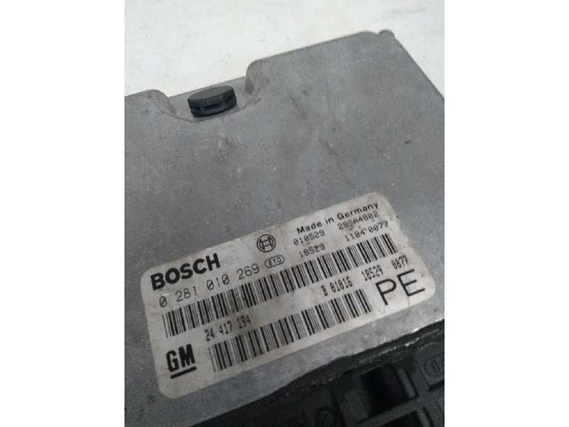 Recambio de centralita motor uce para opel vectra b berlina 2.0 dti referencia OEM IAM 0281010269 24417194 PE