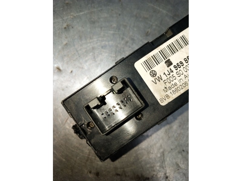 Recambio de mando elevalunas delantero izquierdo para seat leon (1m1) 1.9 tdi referencia OEM IAM 1J4959857B 5P 1999