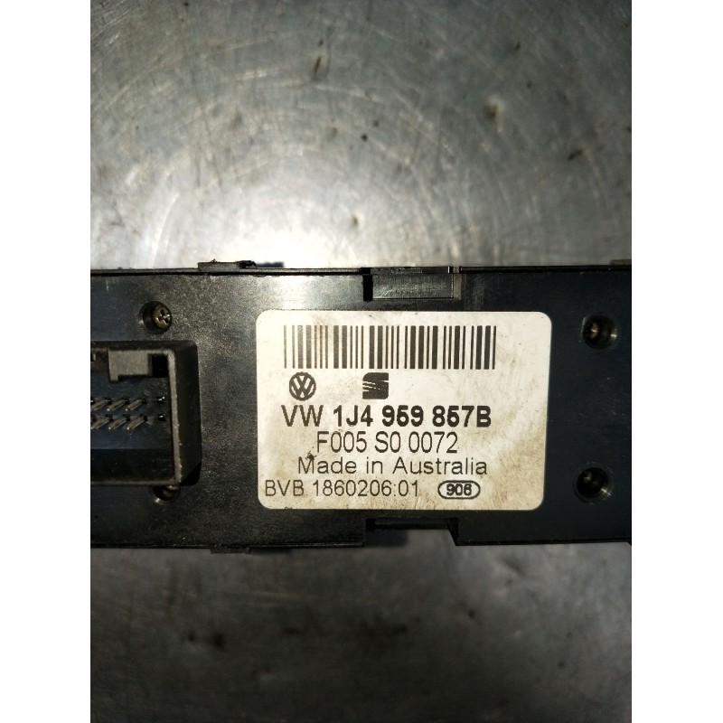 Recambio de mando elevalunas delantero izquierdo para seat leon (1m1) 1.9 tdi referencia OEM IAM 1J4959857B 5P 1999