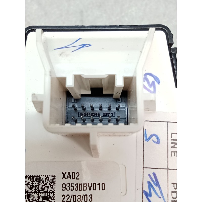 Recambio de mando retrovisor para hyundai i20 iii (bc3, bi3) 1.0 t-gdi referencia OEM IAM 93530BV010 299218837 2020