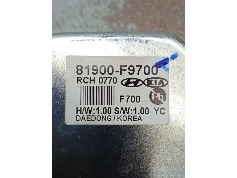 Recambio de modulo electronico para hyundai i20 iii (bc3, bi3) 1.0 t-gdi referencia OEM IAM 81900F9700  
