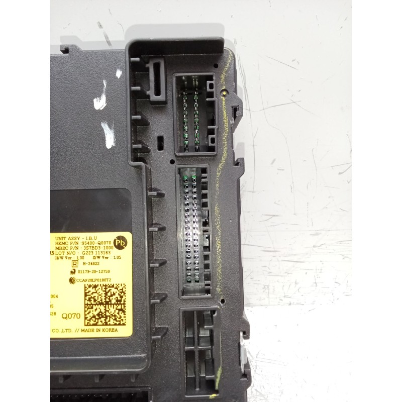 Recambio de modulo electronico para hyundai i20 iii (bc3, bi3) 1.0 t-gdi referencia OEM IAM 95400Q0070 3S7BD31000 2020