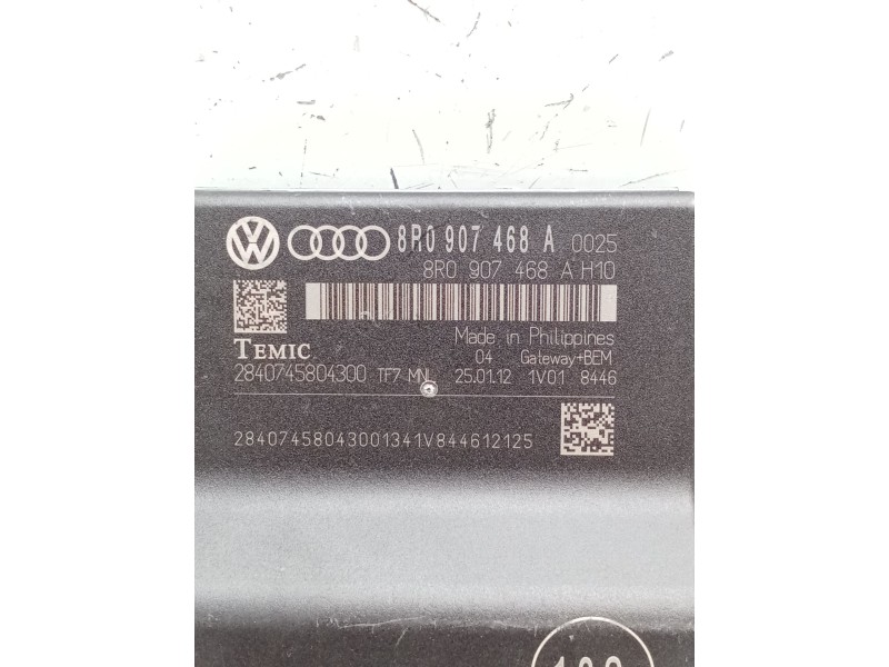 Recambio de modulo electronico para audi a4 ber. (b8) s line sportpaket / plus referencia OEM IAM 8R0907468A 2840745804300 2011