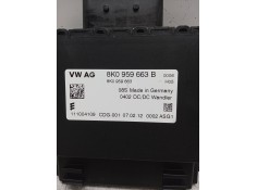 Recambio de modulo electronico para audi a4 ber. (b8) s line sportpaket / plus referencia OEM IAM 8K0959663B 8K0959663 111004109 2