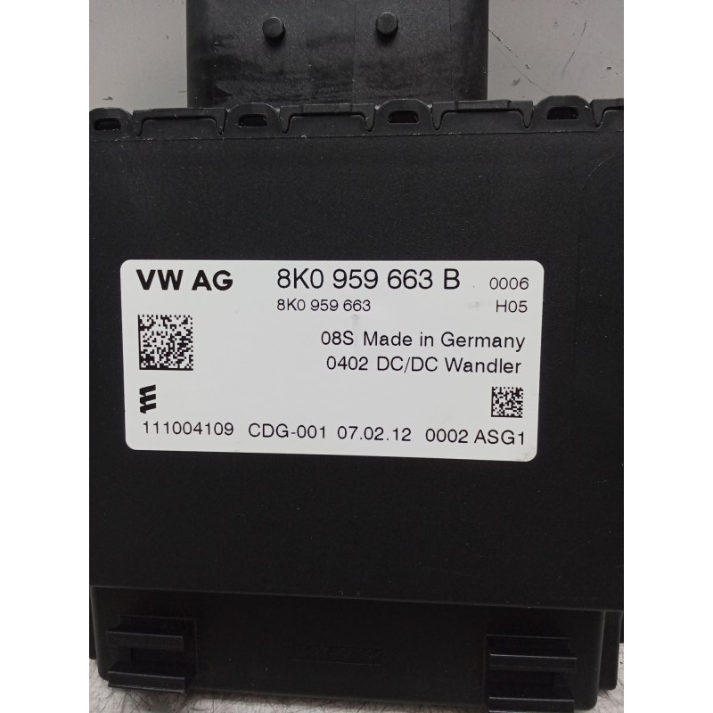 Recambio de modulo electronico para audi a4 ber. (b8) s line sportpaket / plus referencia OEM IAM 8K0959663B 8K0959663 111004109