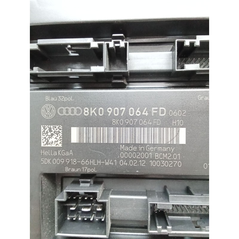 Recambio de modulo electronico para audi a4 ber. (b8) s line sportpaket / plus referencia OEM IAM 8K0907064FD 5DK00991866. 01692