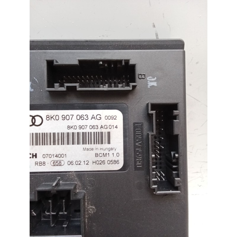 Recambio de modulo electronico para audi a4 ber. (b8) s line sportpaket / plus referencia OEM IAM 8K0907063AG F005V01112 0701400