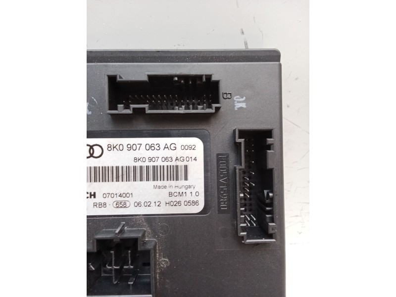 Recambio de modulo electronico para audi a4 ber. (b8) s line sportpaket / plus referencia OEM IAM 8K0907063AG F005V01112 0701400