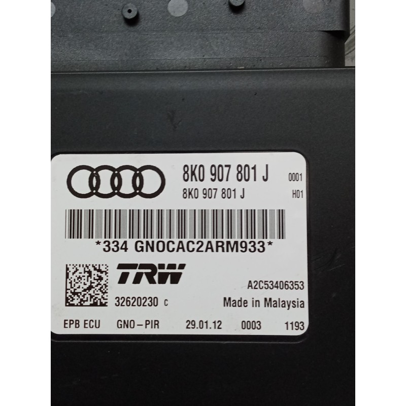 Recambio de modulo electronico para audi a4 ber. (b8) s line sportpaket / plus referencia OEM IAM 8K0907801J 32620230C A2C534063