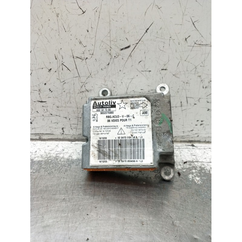 Recambio de kit airbag para peugeot 206 hatchback (2a/c) 1.4 hdi eco 70 referencia OEM IAM 602327300  2003