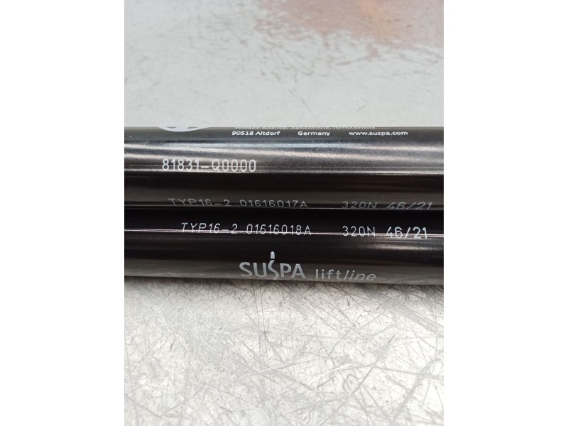 Recambio de amortiguadores maletero / porton para hyundai i20 iii (bc3, bi3) 1.0 t-gdi referencia OEM IAM 81831Q0000 81841Q0000.