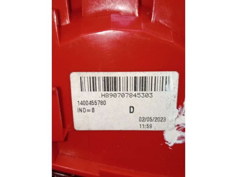 Recambio de piloto trasero derecho para fiat scudo furgoneta (270_, 272_) 1.6 d multijet referencia OEM IAM 1400455780 H89070784