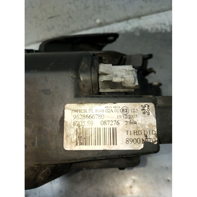Recambio de faro derecho para peugeot 206 hatchback (2a/c) 1.4 hdi eco 70 referencia OEM IAM 9628666780 89001770 2003