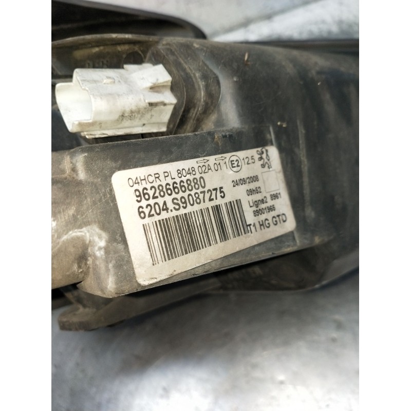 Recambio de faro izquierdo para peugeot 206 hatchback (2a/c) 1.4 hdi eco 70 referencia OEM IAM 9628666880 89001965 2003