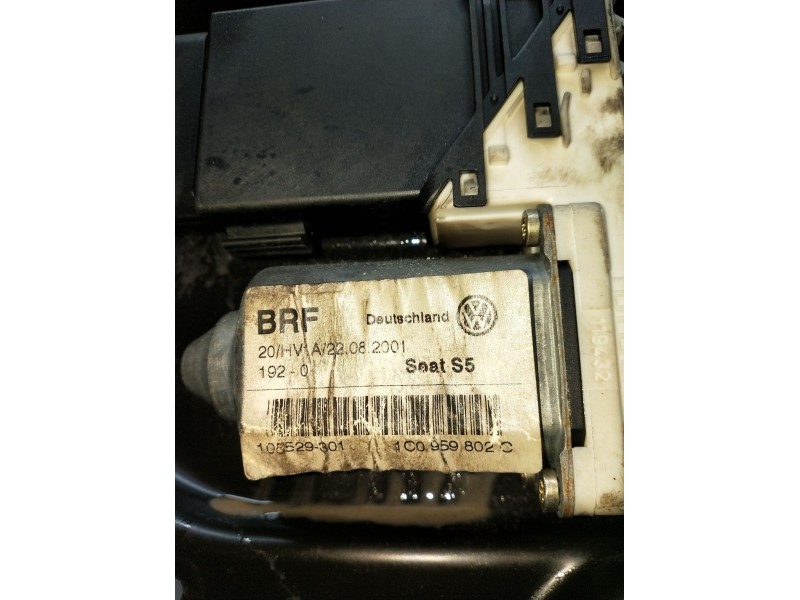 Recambio de elevalunas delantero derecho para seat leon (1m1) 1.9 tdi referencia OEM IAM 1C0959802C 5P 1999