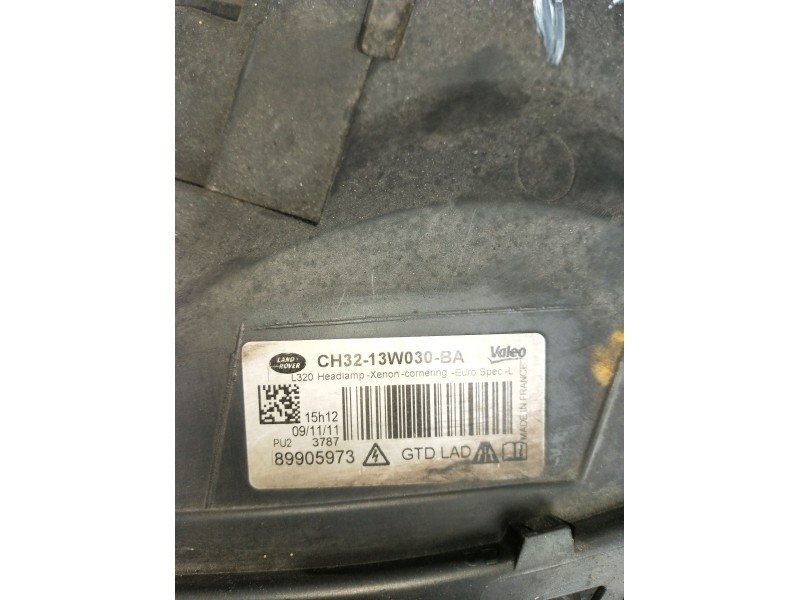 Recambio de faro izquierdo para land rover range rover sport v6 td s referencia OEM IAM CH3213W030BA 899005973 XENON 2010
