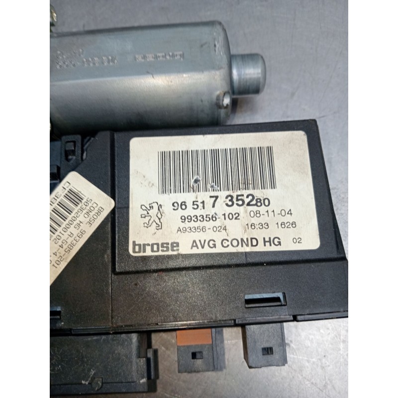 Recambio de elevalunas delantero izquierdo para peugeot 307 cc (3b) 1.6 16v referencia OEM IAM 9651735280 2P 993356102 A93356024
