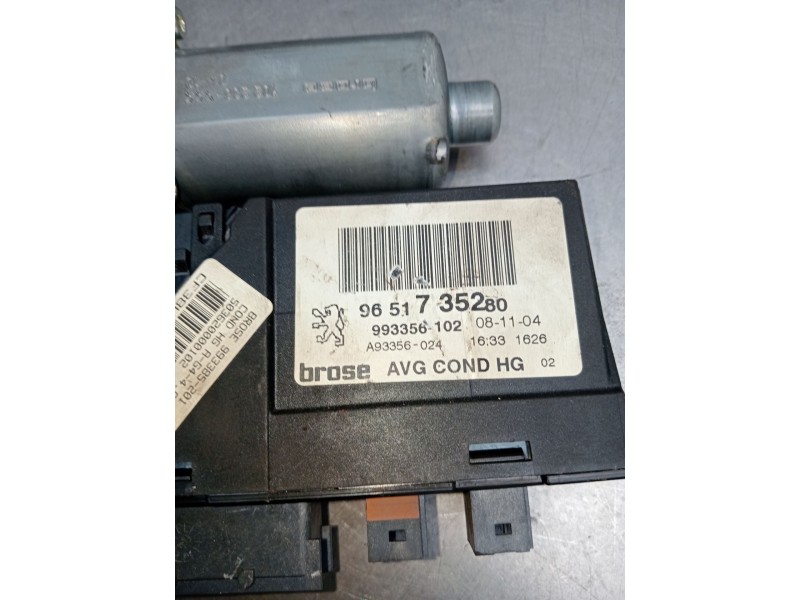 Recambio de elevalunas delantero izquierdo para peugeot 307 cc (3b) 1.6 16v referencia OEM IAM 9651735280 2P 993356102 A93356024