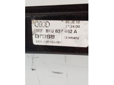 Recambio de elevalunas delantero derecho para audi a4 ber. (b8) s line sportpaket / plus referencia OEM IAM 8K0837462A 5P 8K0959 2