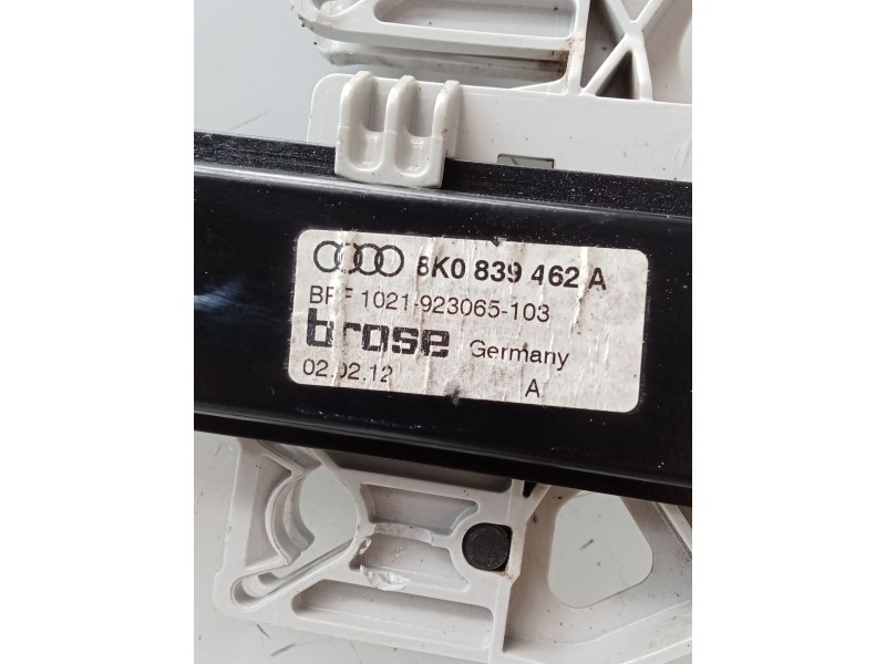 Recambio de elevalunas trasero derecho para audi a4 ber. (b8) s line sportpaket / plus referencia OEM IAM 8K0839462A 5P. 8K09598