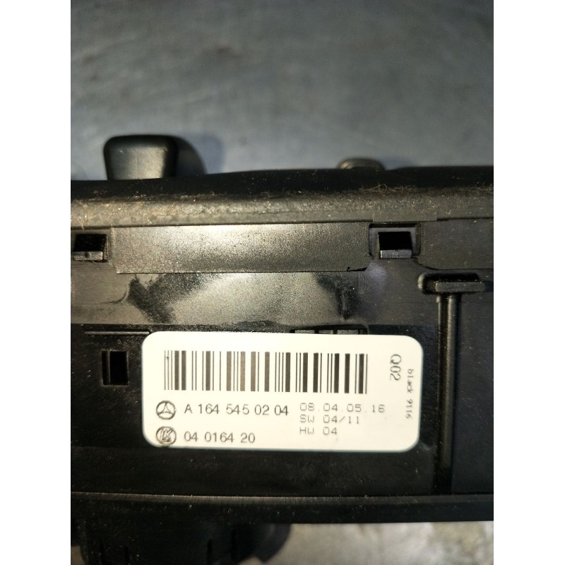 Recambio de mando luces para mercedes-benz clase m (w164) ml 350 4-matic (164.186) referencia OEM IAM A1645450204 04016420 2005