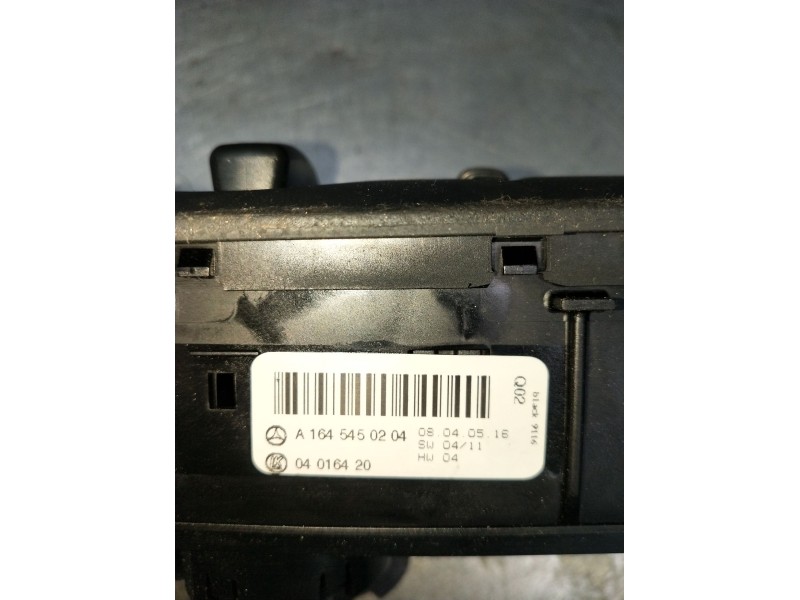 Recambio de mando luces para mercedes-benz clase m (w164) ml 350 4-matic (164.186) referencia OEM IAM A1645450204 04016420 2005