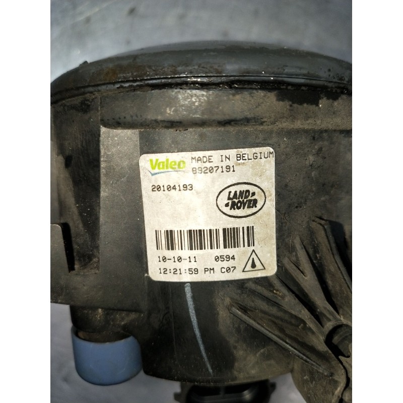 Recambio de faro antiniebla izquierdo para land rover range rover sport v6 td s referencia OEM IAM 89207191 20104193 2010