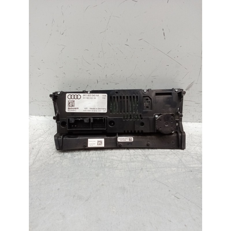 Recambio de mando calefaccion / aire acondicionado para audi a4 ber. (b8) s line sportpaket / plus referencia OEM IAM 8K1820043A
