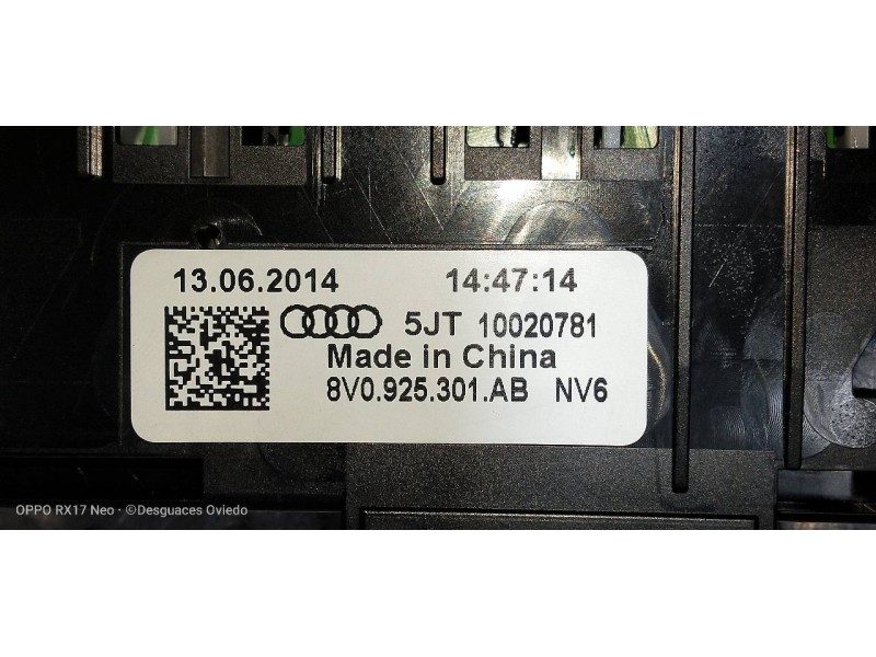 Recambio de mando multifuncion para audi a3 (8v) ambiente referencia OEM IAM   
