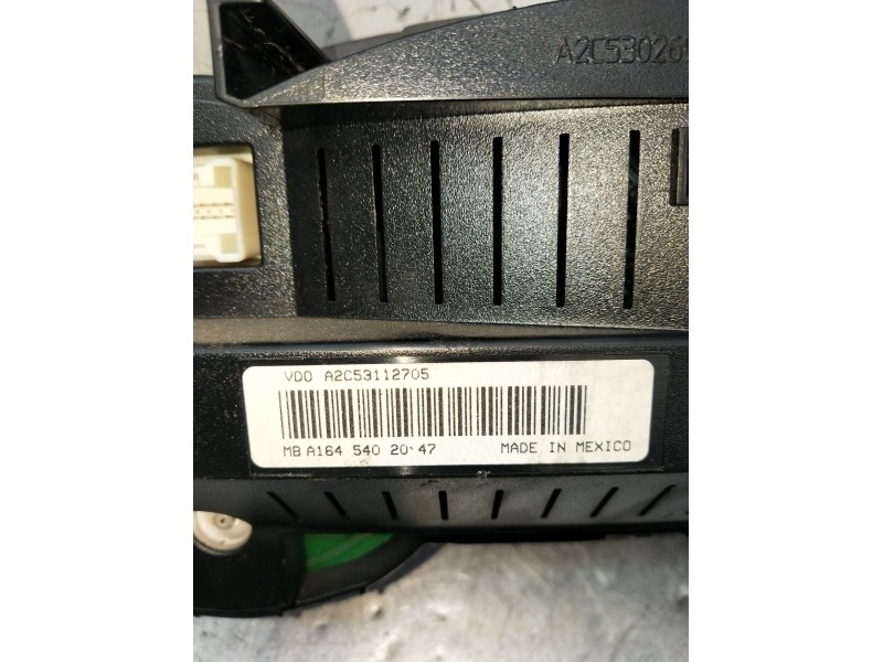 Recambio de cuadro instrumentos para mercedes-benz clase m (w164) ml 350 4-matic (164.186) referencia OEM IAM A2C53112705 A16454