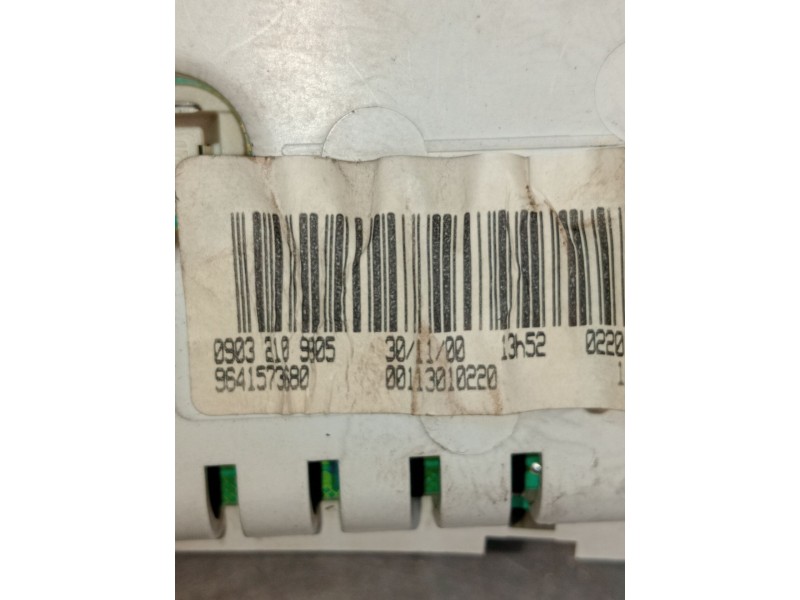 Recambio de cuadro instrumentos para peugeot 206 hatchback (2a/c) 1.9 d referencia OEM IAM   