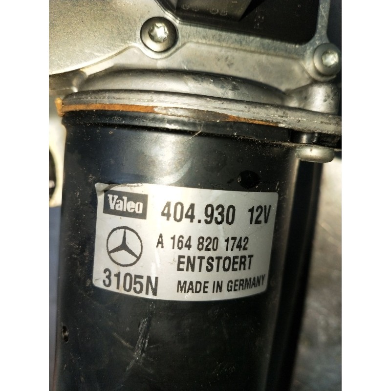 Recambio de motor limpia delantero para mercedes-benz clase m (w164) ml 350 4-matic (164.186) referencia OEM IAM A1648201742 404