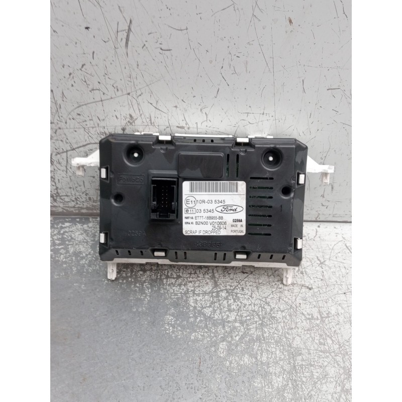 Recambio de pantalla multifuncion para ford fiesta vi (cb1, ccn) 1.5 tdci referencia OEM IAM ET77T18B955BB B2N00V010606 2012
