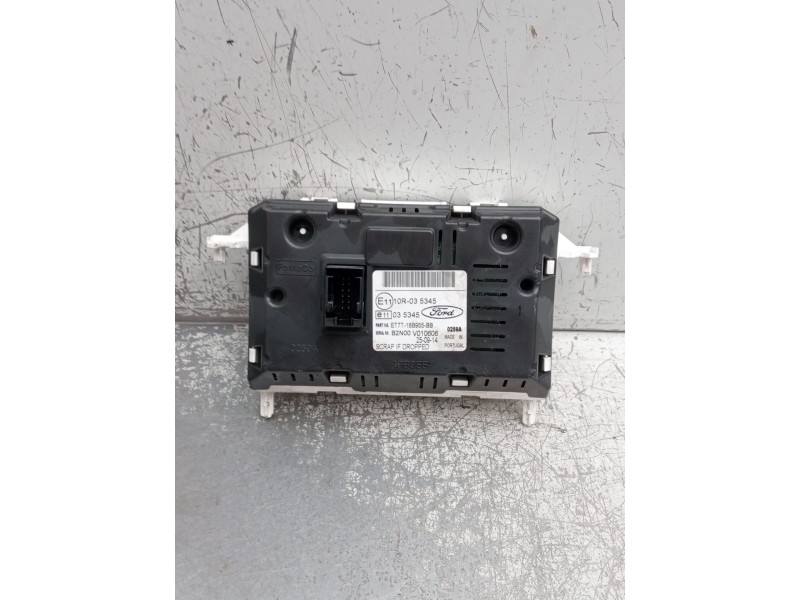 Recambio de pantalla multifuncion para ford fiesta vi (cb1, ccn) 1.5 tdci referencia OEM IAM ET77T18B955BB B2N00V010606 2012