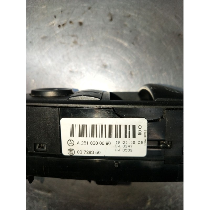 Recambio de mando elevalunas delantero izquierdo para mercedes-benz clase m (w164) ml 350 4-matic (164.186) referencia OEM IAM A