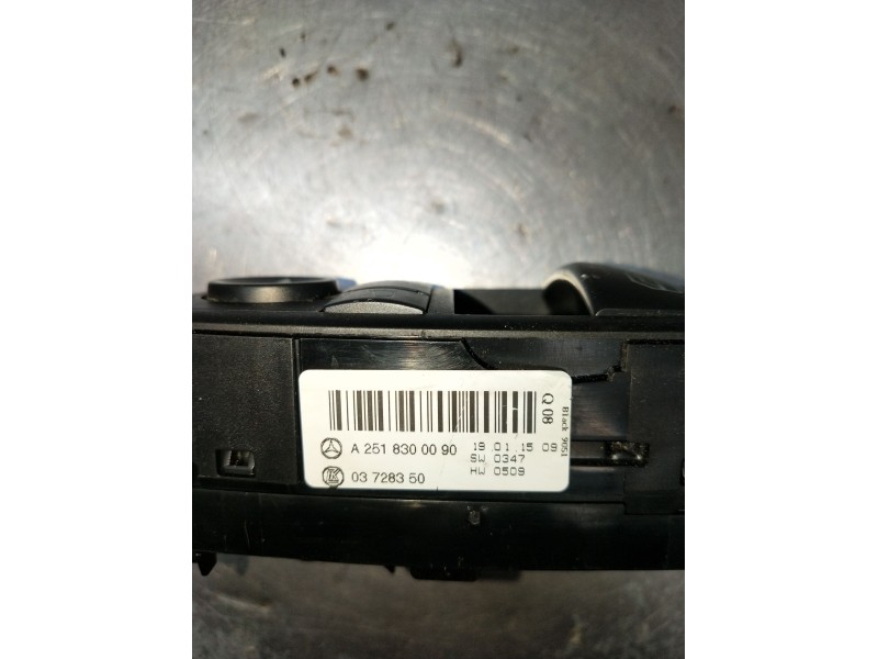 Recambio de mando elevalunas delantero izquierdo para mercedes-benz clase m (w164) ml 350 4-matic (164.186) referencia OEM IAM A