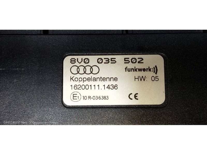 Recambio de modulo electronico para audi a3 (8v) ambiente referencia OEM IAM 8V0035502  