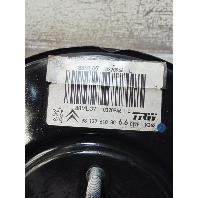 Recambio de servofreno para citroën c3 aircross i (2r_, 2c_) 1.5 bluehdi 100 (2cyhyj) referencia OEM IAM 9813761080 18 