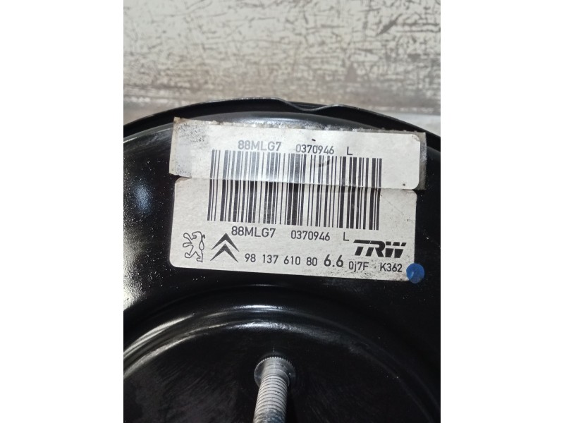 Recambio de servofreno para citroën c3 aircross i (2r_, 2c_) 1.5 bluehdi 100 (2cyhyj) referencia OEM IAM 9813761080 18 