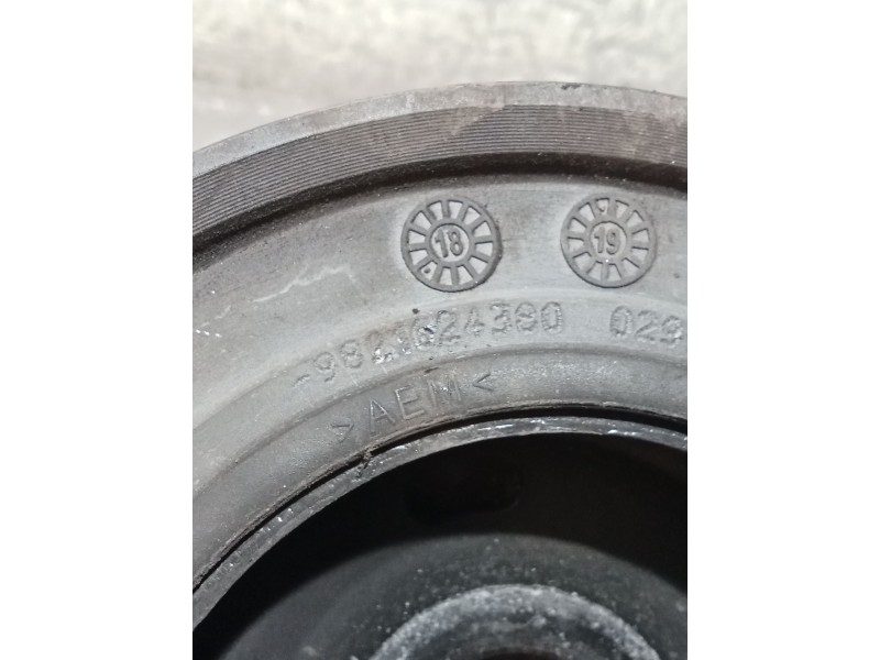 Recambio de polea cigueñal para citroën c3 aircross i (2r_, 2c_) 1.5 bluehdi 100 (2cyhyj) referencia OEM IAM 9821624380 18 