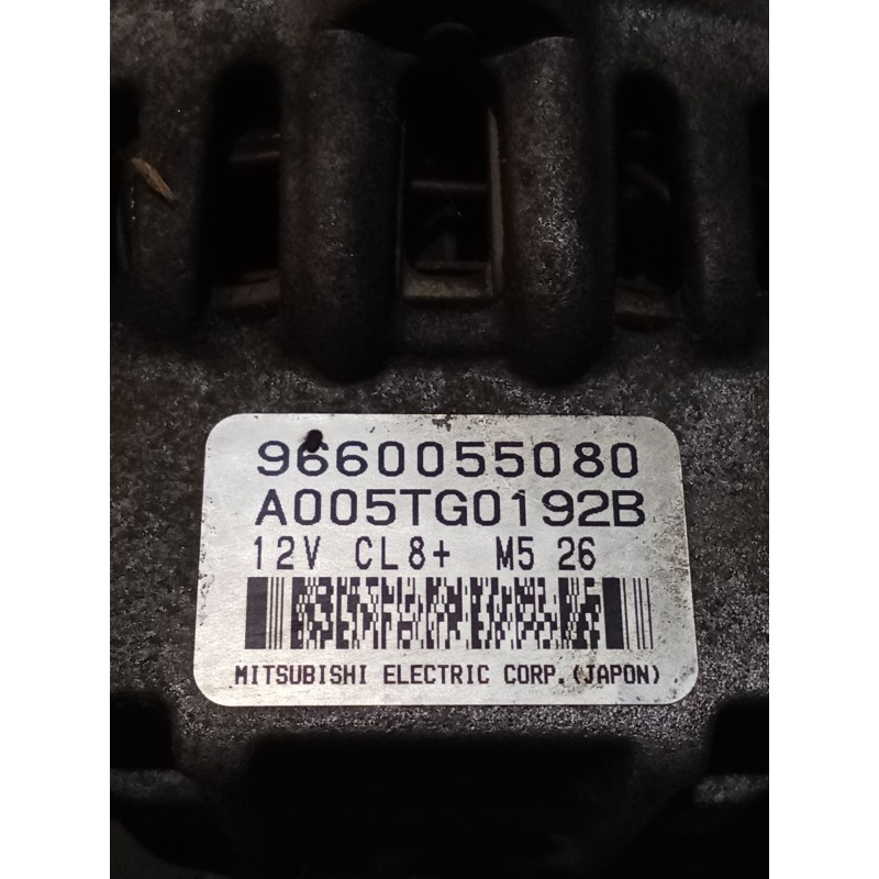 Recambio de alternador para citroën c3 i (fc_, fn_) 1.1 i referencia OEM IAM 9660055080 06 