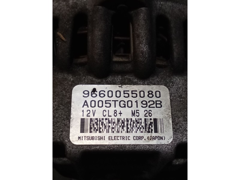 Recambio de alternador para citroën c3 i (fc_, fn_) 1.1 i referencia OEM IAM 9660055080 06 